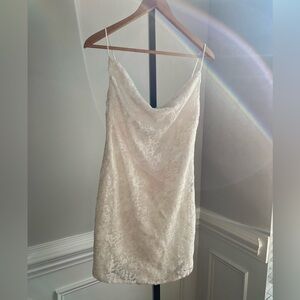 Hello Molly white lace dress NWT medium